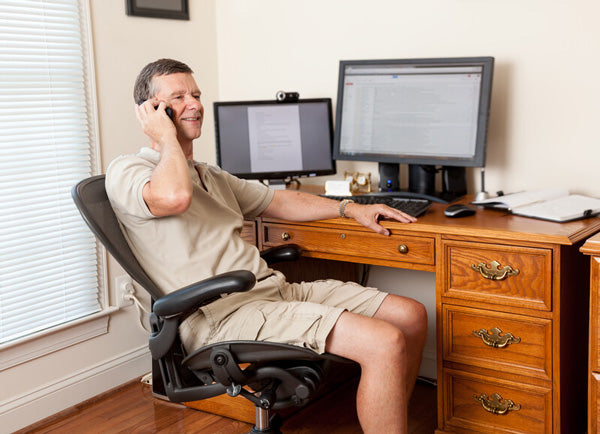 ergonomic work from home tips