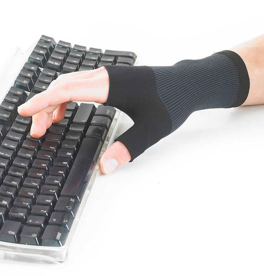 keyboard wrist thumb support arthritis