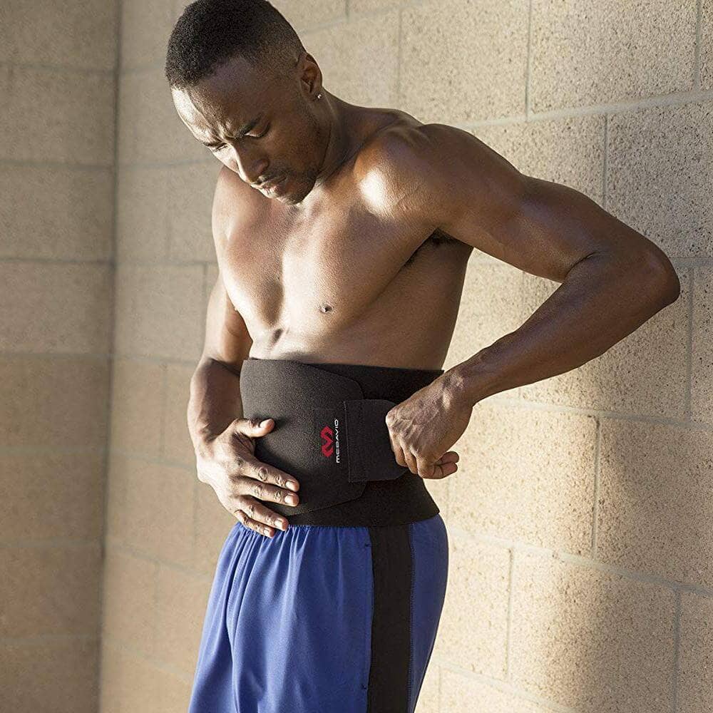 mcdavid waist trimmer velcro neoprene