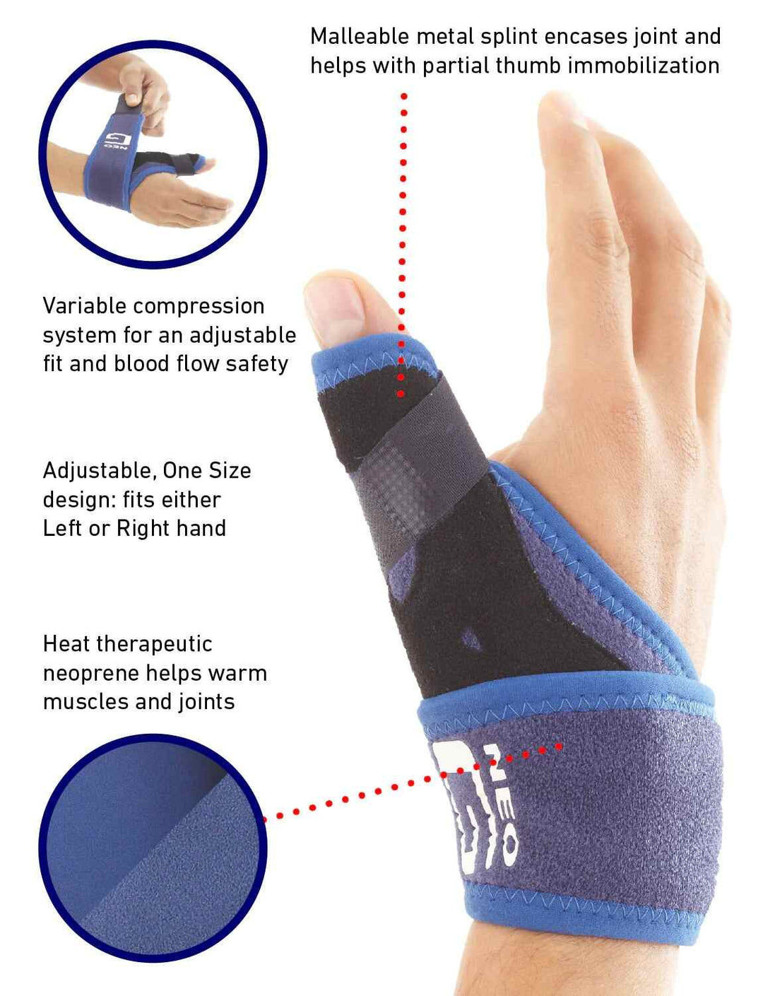 Buy Neo G Wrist Support - One Size, Athletic supports