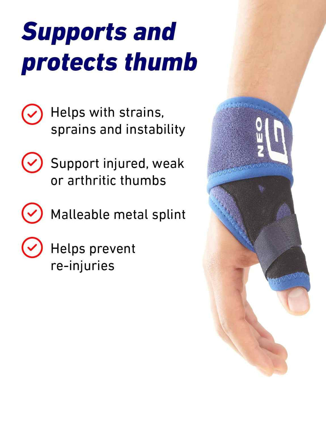 neo g thumb brace injuries