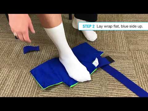 polar ice foot ankle ice wrap