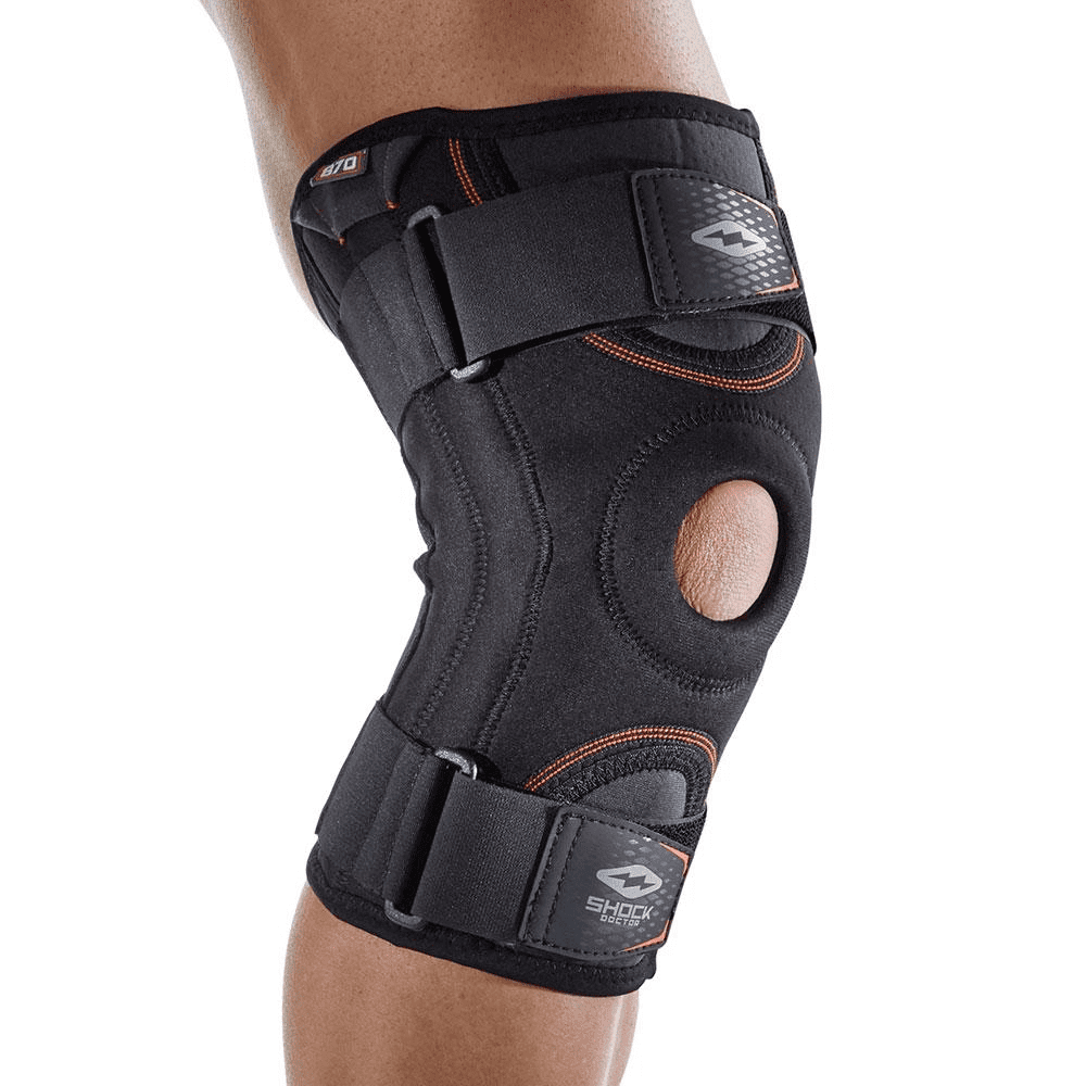 shock doctor knee stabilizer flexible stays 870