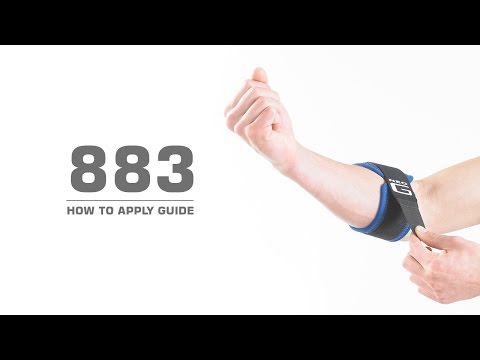 neo g tennis golfers elbow strap video