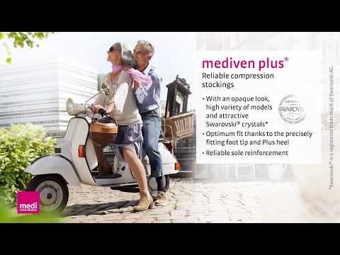 Mediven Plus Premium Open-Toe Knee High Compression Stockings