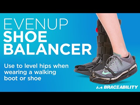 evenup shoe balancer video