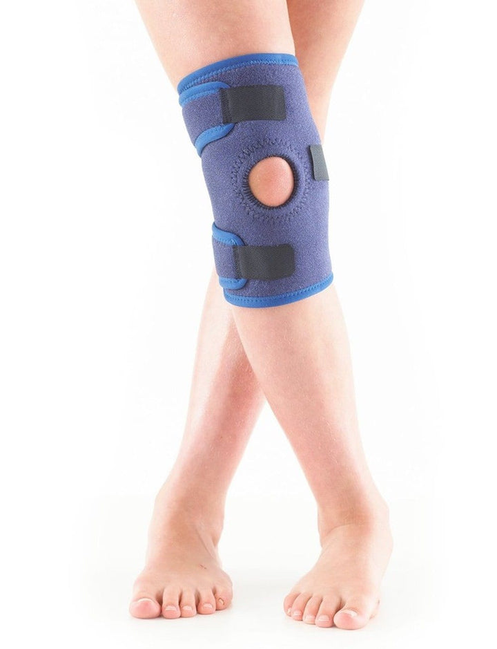 knee brace kids blue front
