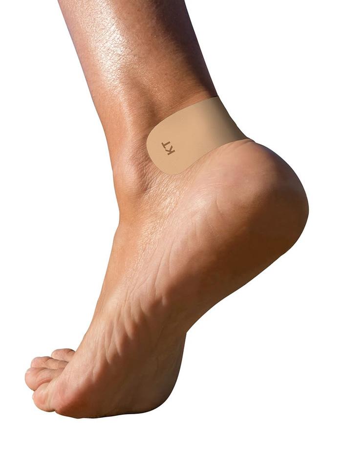 kt tape achilles ankle blister tape