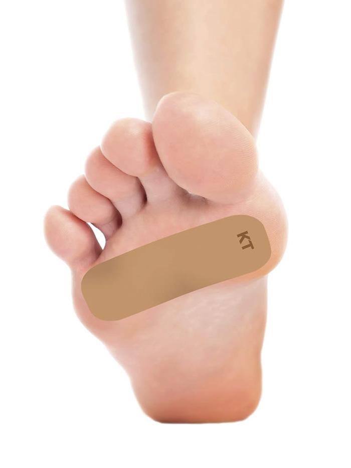 kt tape foot toe blister prevention tape