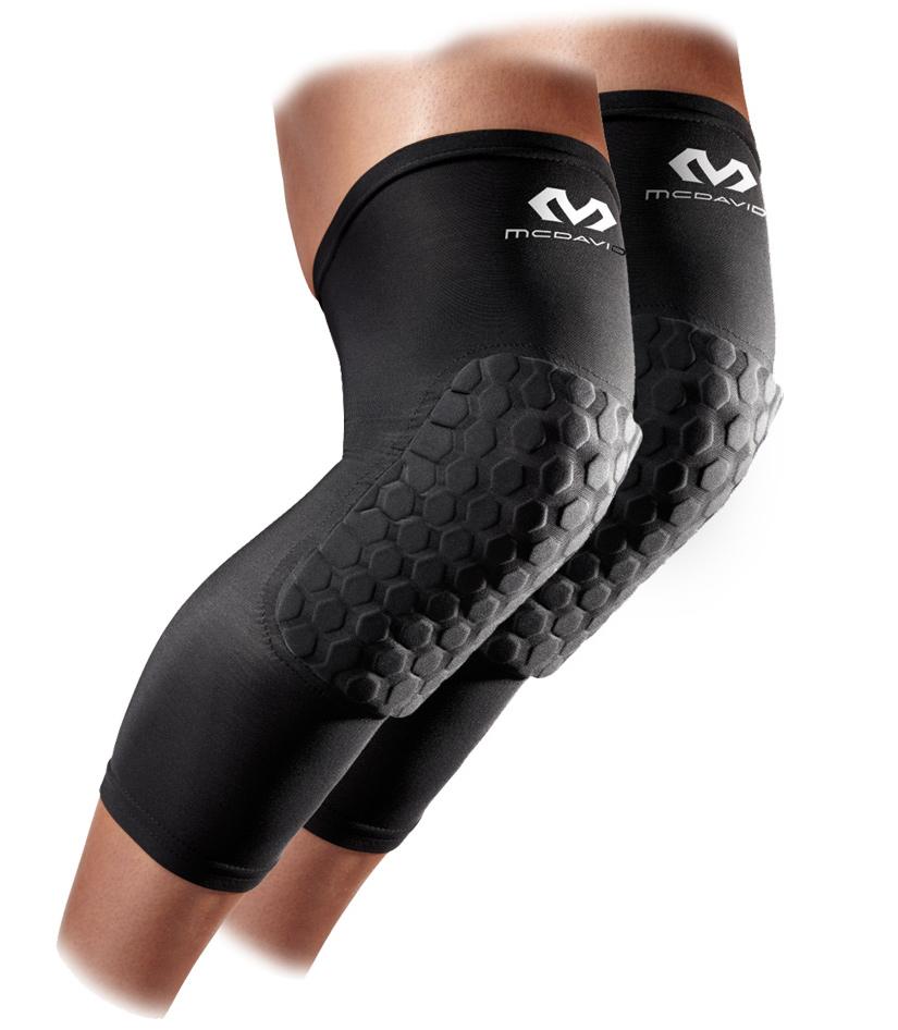 mcdavid black basketball hex leg sleeves