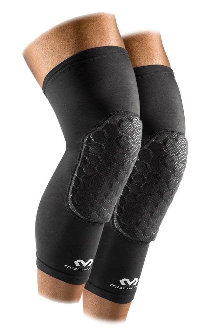 Knee Sleeve Compression Pads Basketball Wrestling Hex Padded Legs