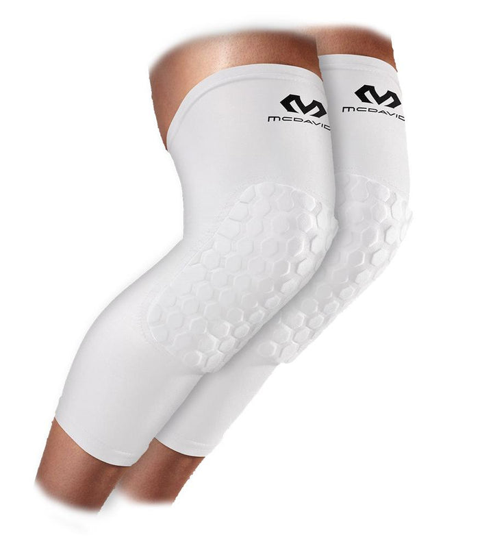 mcdavid white basketball hex pad sleeves
