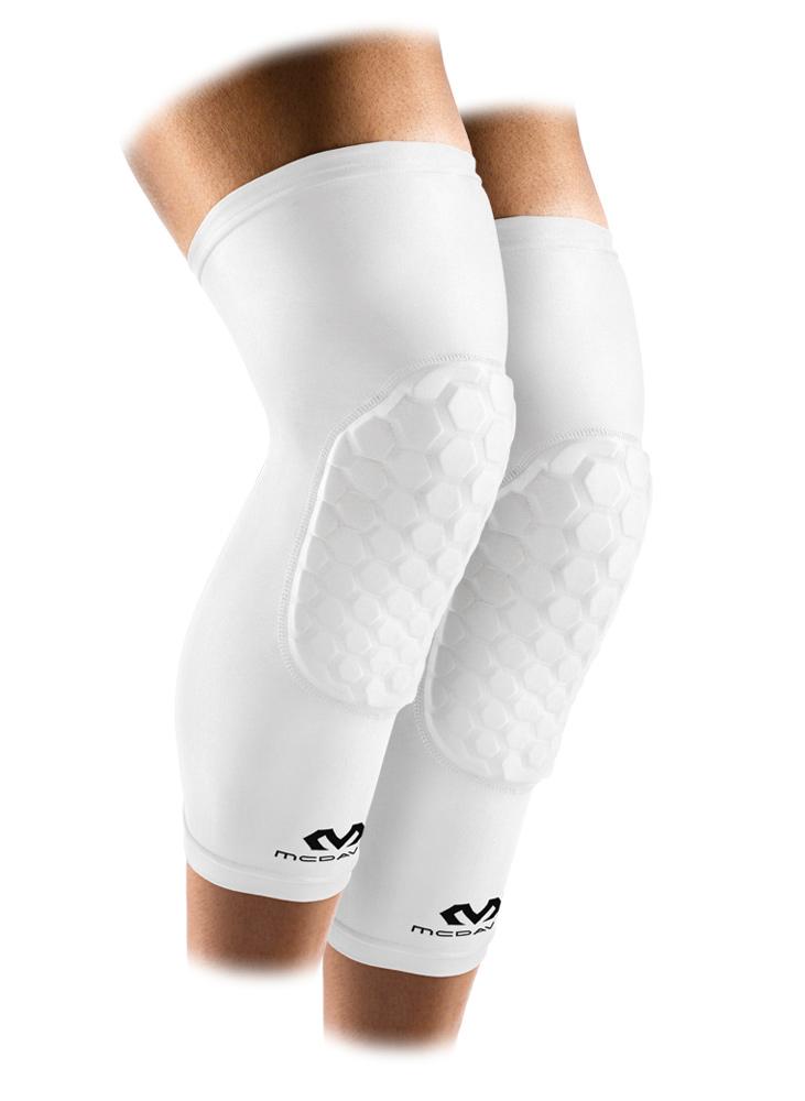 mcdavid white hex leg sleeves 6446