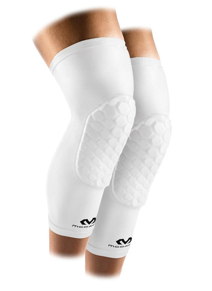 mcdavid white hex leg sleeves 6446