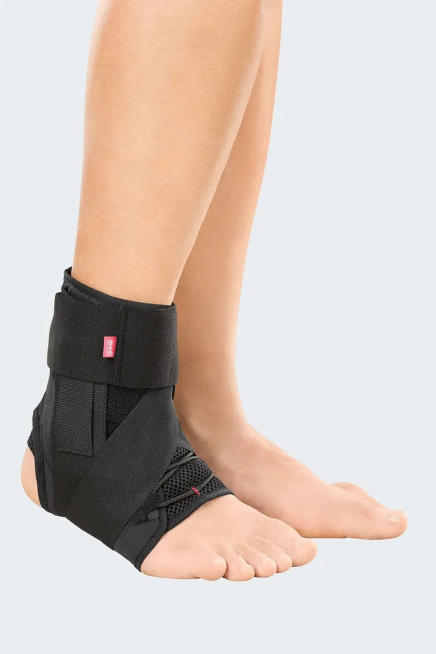 medi sports ankle brace with plastic stays