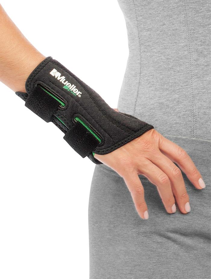 Mueller Carpal Tunnel Green Fitted Wrist Brace (Free Shipping) – BodyHeal