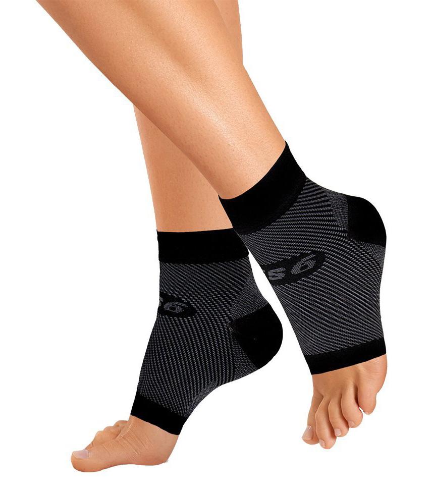 OS1st Orthosleeve FS6 Black Compression Foot Sleeves