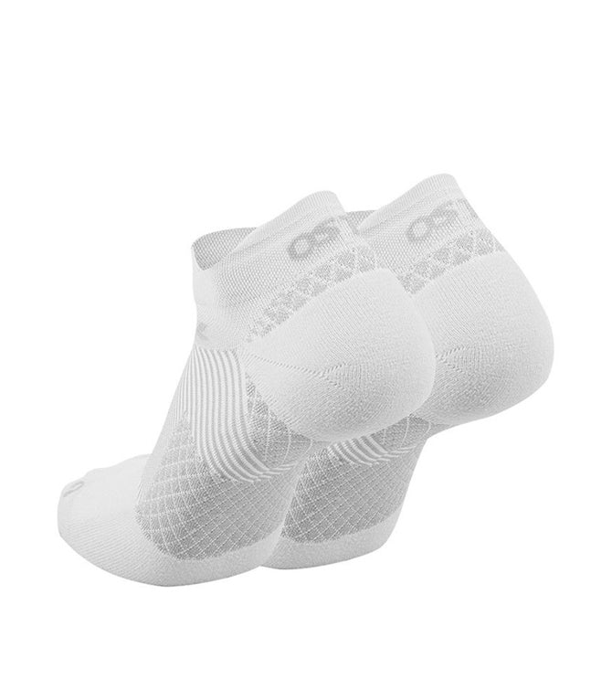 os1st fs4 no-show plantar fascia white socks