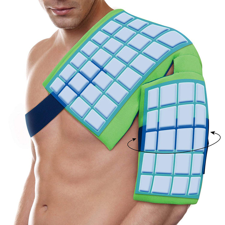 polar ice shoulder pain injury ice wrap