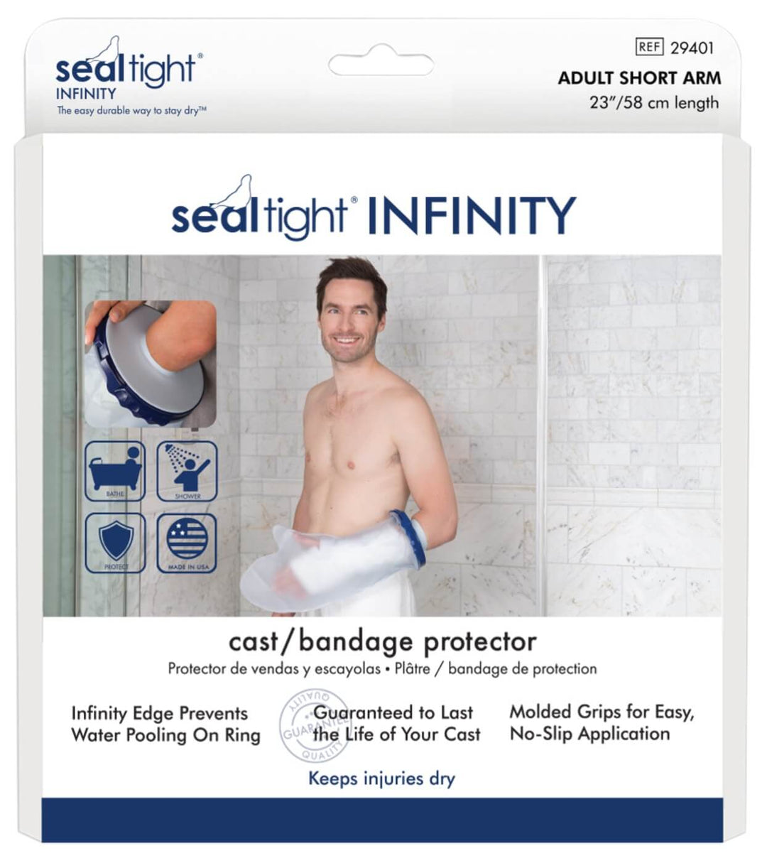 seal tight infinity short arm cover packaging
