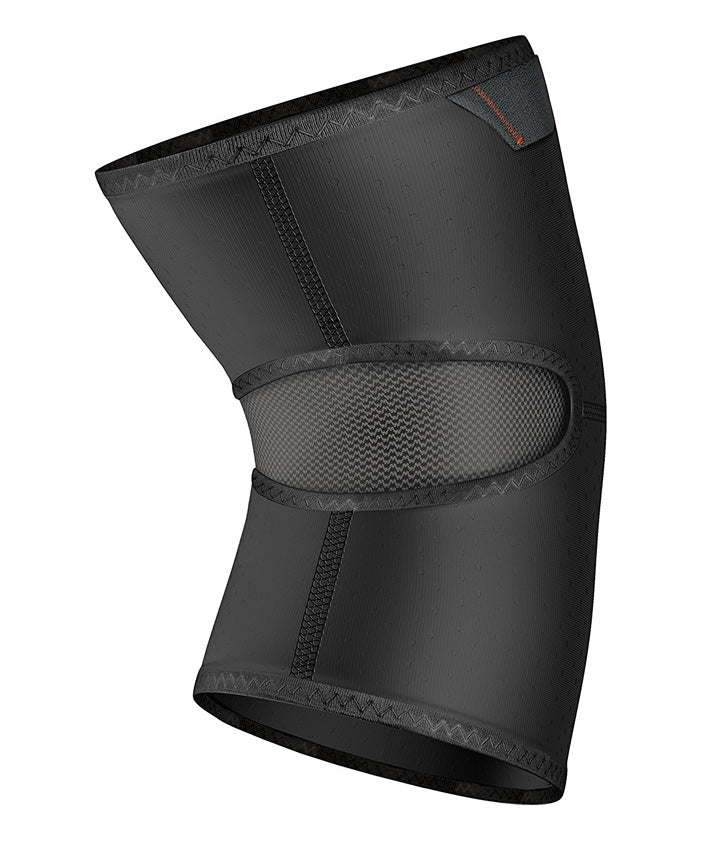 shock doctor knee compression sleeve back